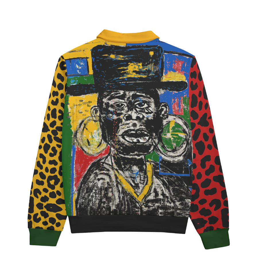Art Unisex Lapel Sweatshirt