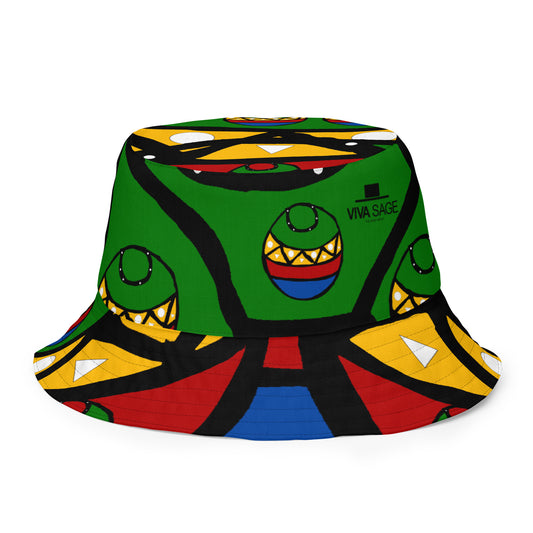 Reversible bucket hat