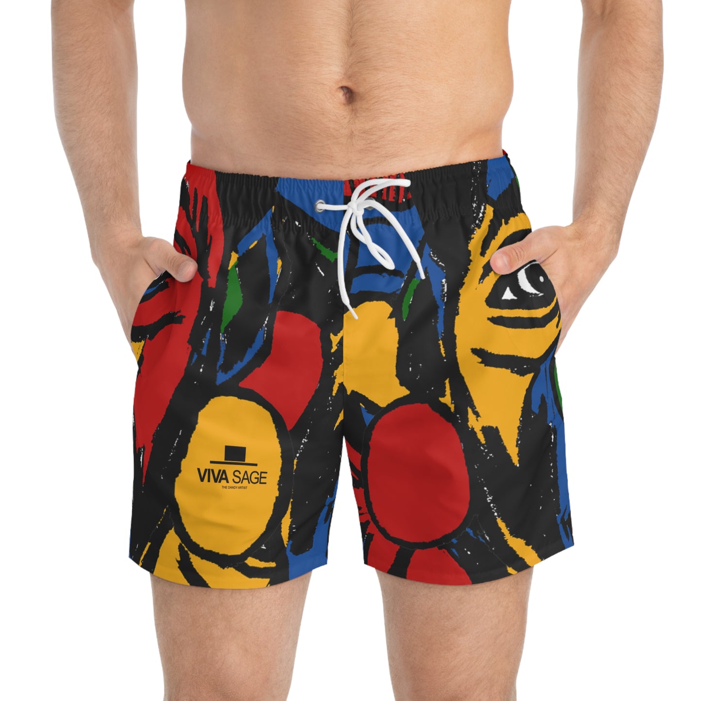 Men's Colour Swim Trunks