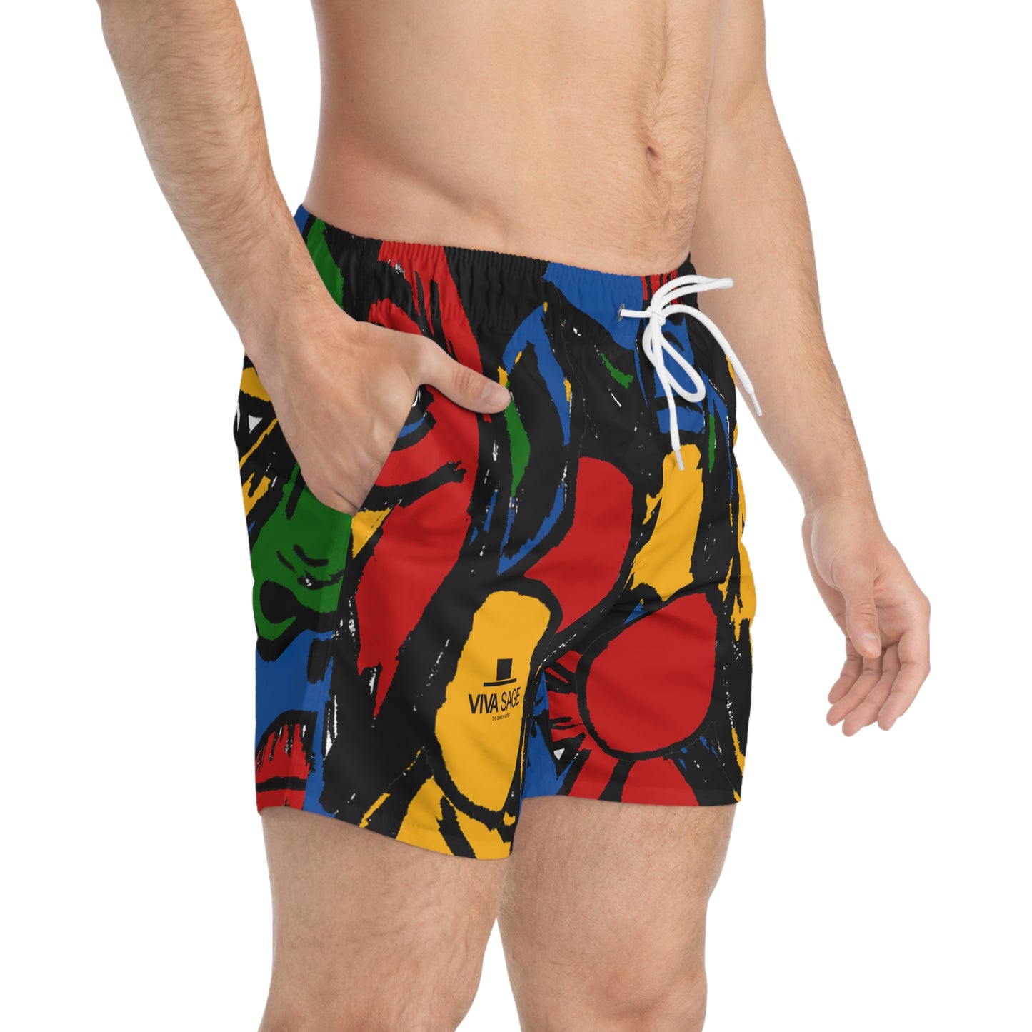 Men's Colour Swim Trunks