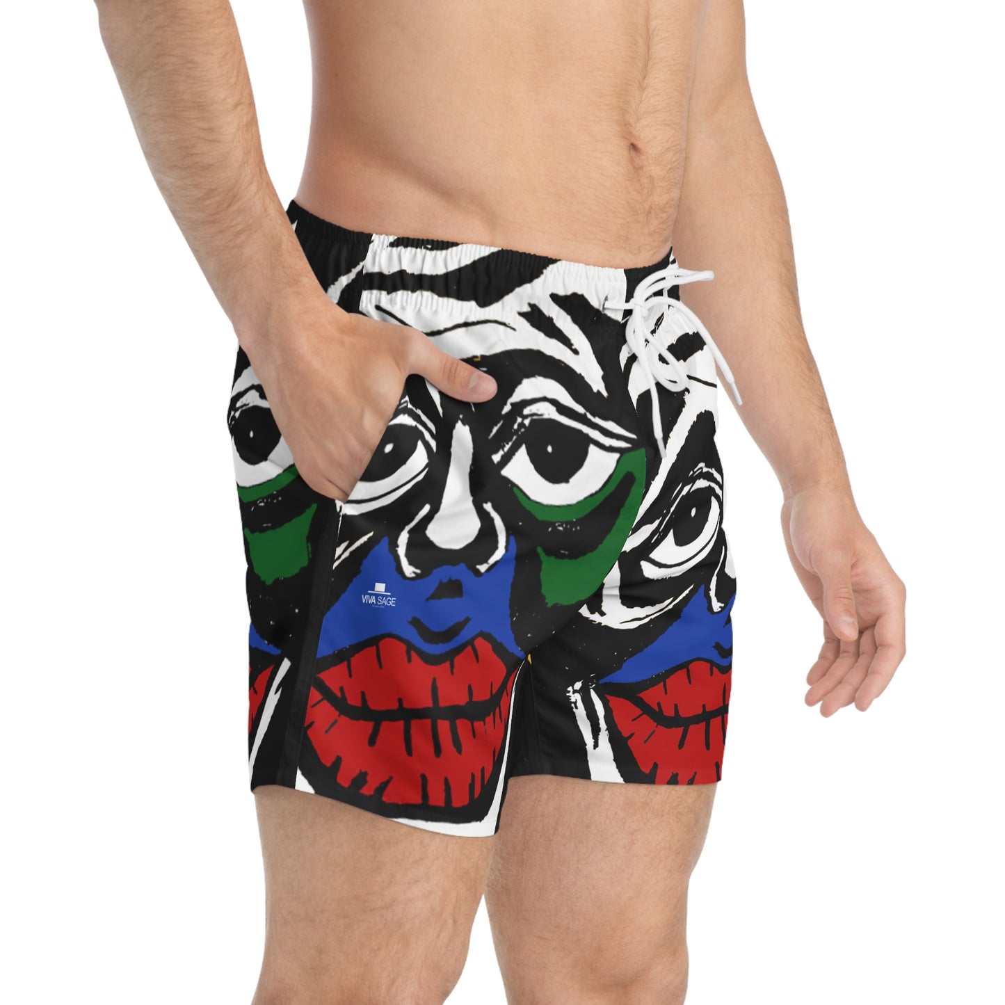 Men's Colour Swim Trunks