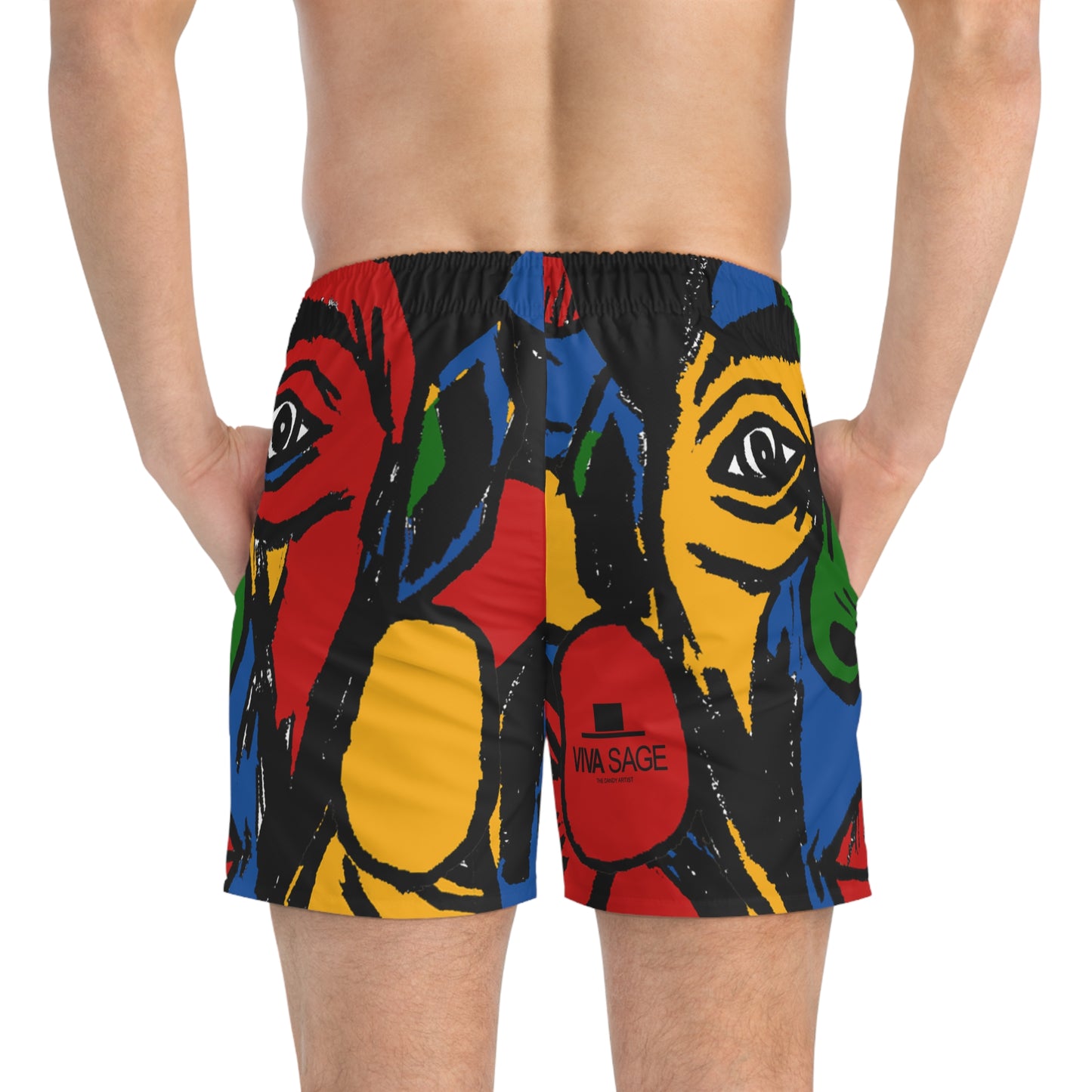 Men's Colour Swim Trunks